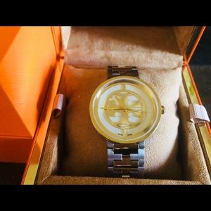REVA TWO-TONE GOLD/SILVER STAINLESS STEEL 36 MM
